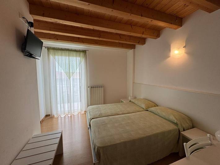 Privatzimmer für 2 Personen, mit Balkon - 1