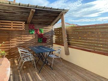 Gîte pour 6 personnes, avec terrasse à Alénya