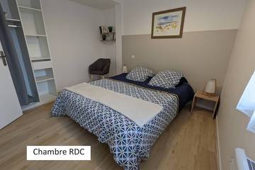 Location de vacances pour 6 personnes, avec terrasse et jardin dans Plage Pors Termen Trebeurden