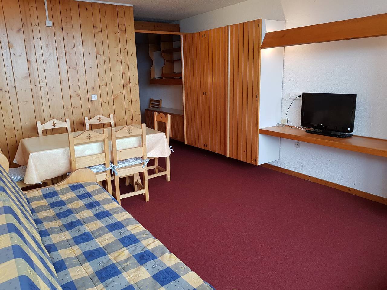 Appartement entier, Appartement 6 pers. Arc 1600 à 50m des pistes, animaux admis in Arc 1600, Bourg-Saint-Maurice