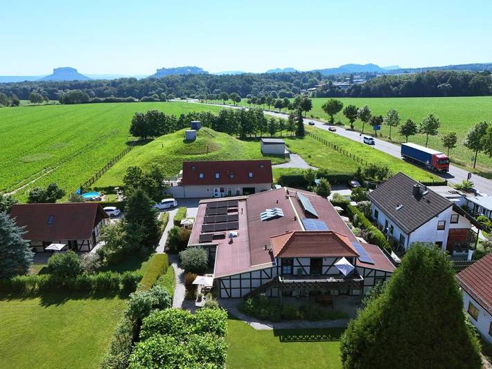Ferienhaus für 6 Personen, mit Terrasse und Garten sowie Ausblick in Struppen - 2