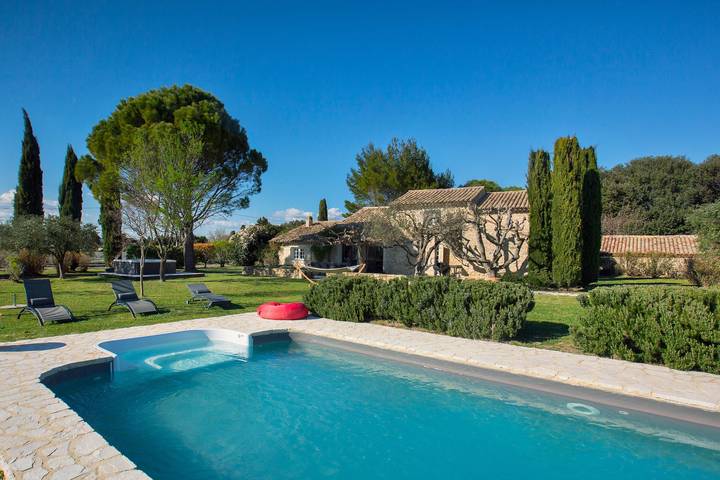 Casa rural entre lavandas - Piscina climatizada - Spa in La Baume-de-Transit, Región de Nyons