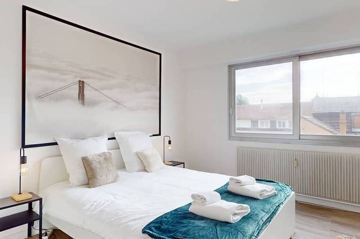 Gîte pour 4 personnes, avec terrasse dans Gare De Colmar - 2