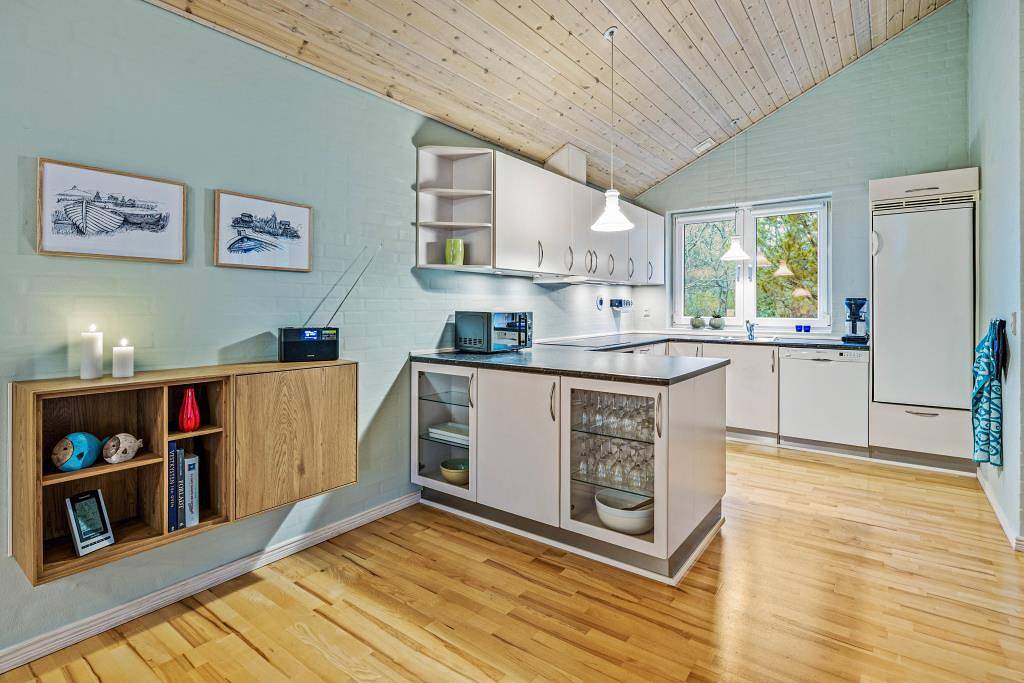 Schönes Ferienhaus mit Wintergarten und Sauna für 6 Personen  in Lodbjerg Hede, Ringkøbing
