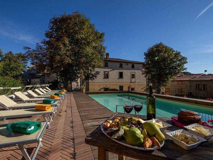 Ferienvilla 'Casalino' mit privatem Pool in Pratovecchio Stia, Casentino