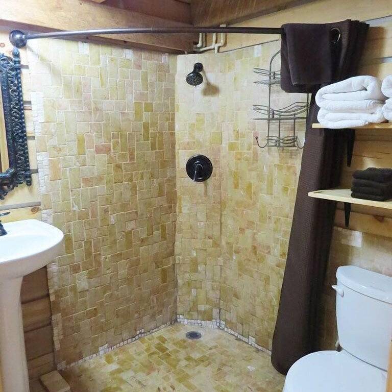 The Hickory Hollow Log Cabin by Garden of Gods in the Shawnee National Forest in Shawnee National Forest