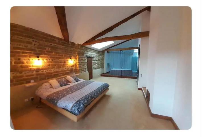 Chambre d’hôte pour 6 personnes, avec Vue