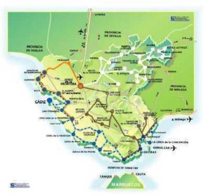 Casa rural para 18 personas, con vistas al lago y piscina además de jardín y vistas en Benalup-Casas Viejas - 4