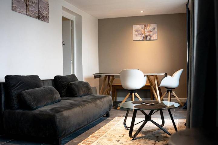 Appartement de vacances pour 7 personnes, avec Terrasse et Jardin
