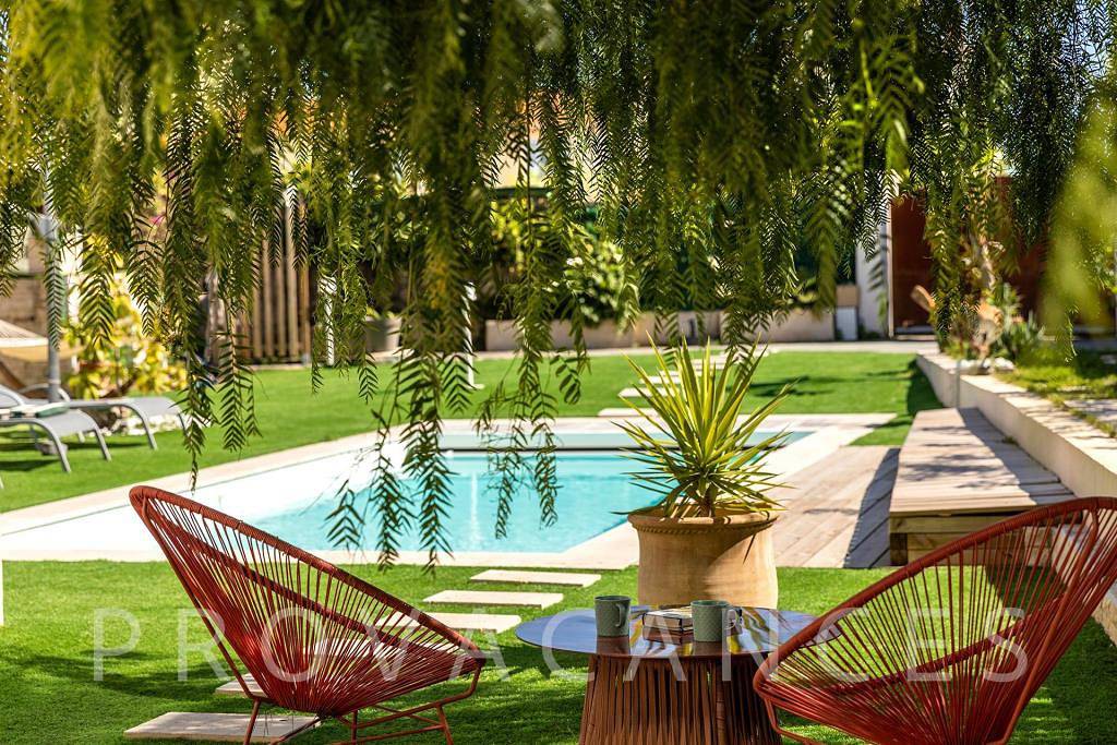 Villa pour 8 personnes avec jardin in Cagnes-sur-Mer, Côte méditerranéenne (France)