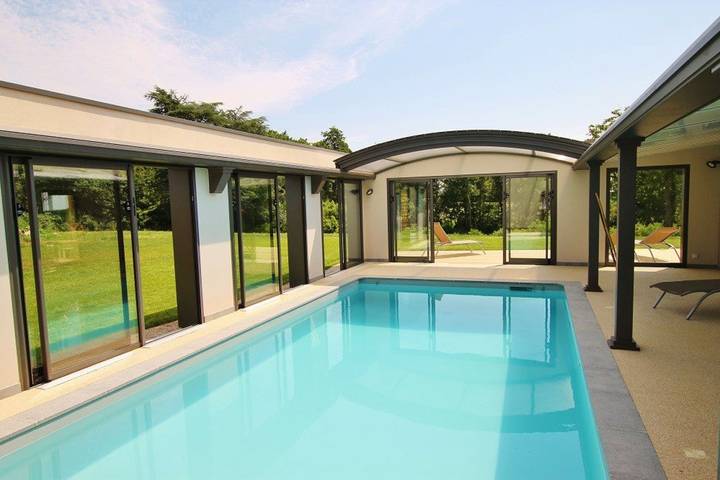 Villa für 8 Personen, mit Garten und Sauna sowie Pool und Seeblick in Frankreich - 2