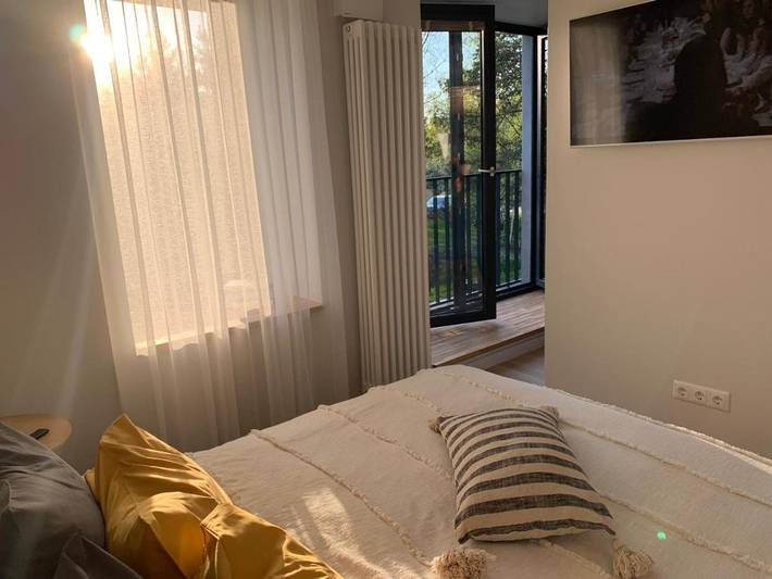 Ferienwohnung für 2 Personen, mit Garten und Sauna sowie Pool und Whirlpool in Lettland