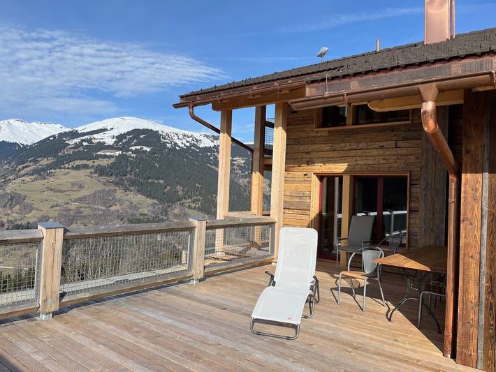 Ferienwohnung für 4 Personen, mit Garten und Terrasse sowie Sauna in Graubünden - 2