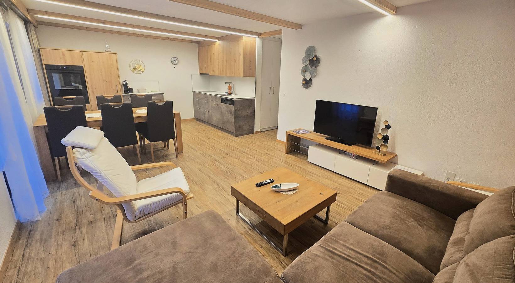 Ganze Ferienwohnung, 5-Bettwohnung "Fletschhorn" in Saas-Grund, Walliser Alpen