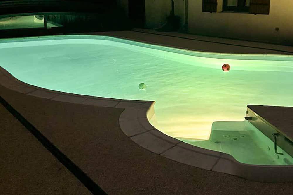 Villa avec Piscine et Jardin pour 10 pers - 4 ch, proche plage in La Palmyre, Les Mathes