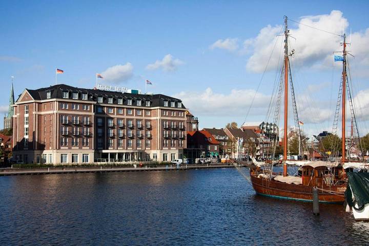 Hotel für 2 Personen, mit Terrasse und Sauna sowie Ausblick in Emden - 2