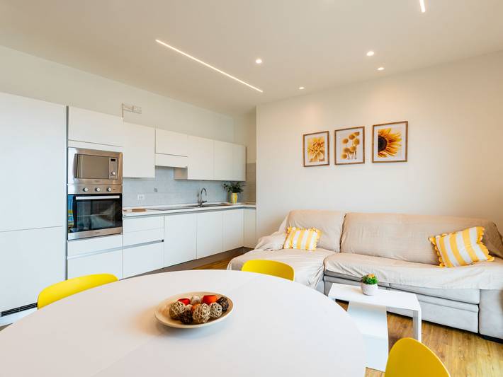 Ferienwohnung für 6 Personen, mit Balkon und Terrasse sowie Garten in Alassio - 3