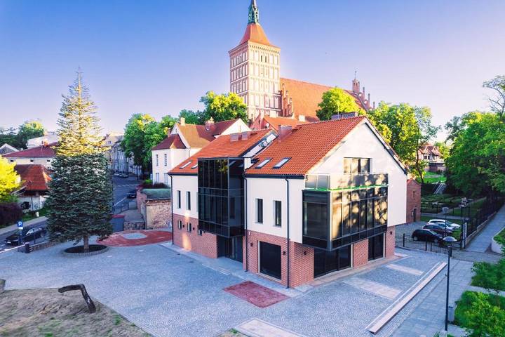 Ferienwohnung für 3 Personen, mit Balkon und Ausblick in Allenstein