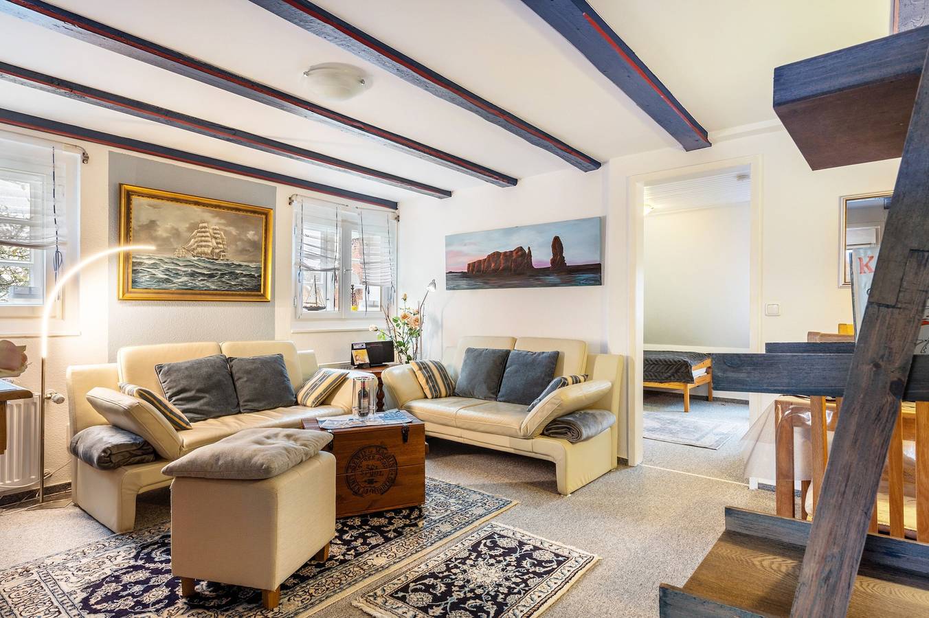 Ganze Wohnung, Apartment 'Helgoland' mit gemeinsamer Terrasse, gemeinsamem Garten und Wlan in Döse, Cuxhaven