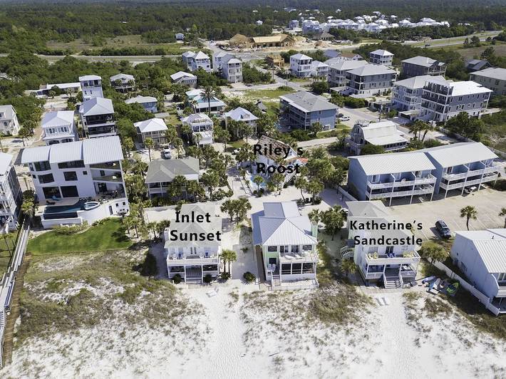 Cabin for 16 people, with pool and balcony the Florida Panhandle