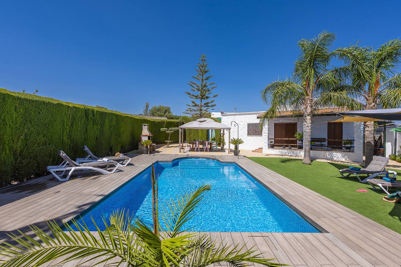 Ländliches Ferienhaus "Casita de la Cantera" mit Pool & Wlan in Lantejuela, Sevilla Provinz