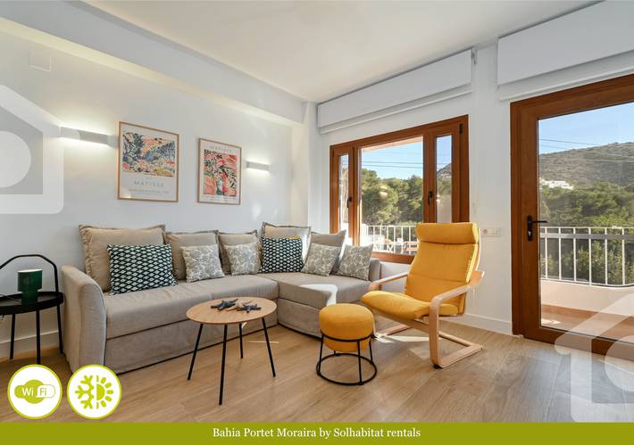 Apartment for 5 people, with Balcony and Pool in Cala El Portet