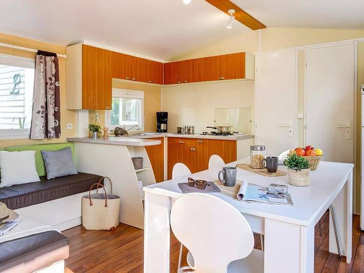 Mobil home pour 4 personnes, avec Bassin pour enfant à Sainte-Nathalène - 4