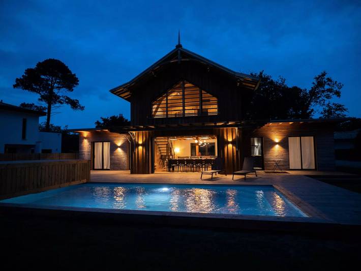 Villa pour 11 personnes, avec piscine et jardin à Andernos-les-Bains - 2