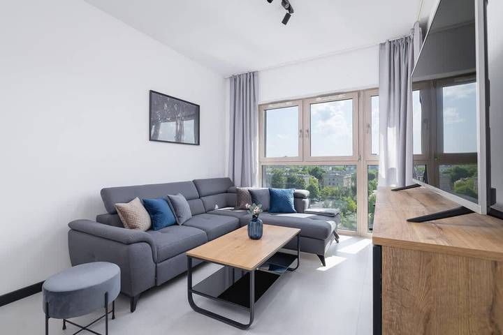 Apartament wakacyjny dla 4 osób, z balkon/ taras, zwierzęta dozwolone w Katowice