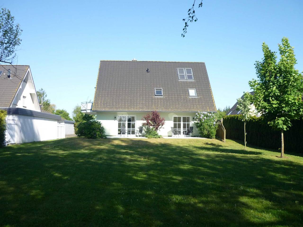 Ganze Ferienwohnung, Ferienhaus Wiesenblick in Karlshagen, Usedomer Norden