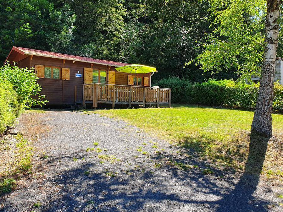 Camping La Fressange - Chalet 6 personas in Saint-Didier-en-Velay, Macizo Central