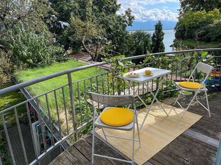 Ferienwohnung für 4 Personen, mit Balkon und Seeblick am Bodensee - 2