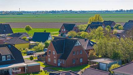 Ferienhaus für 4 Personen, mit Terrasse und Garten in Nordstrand