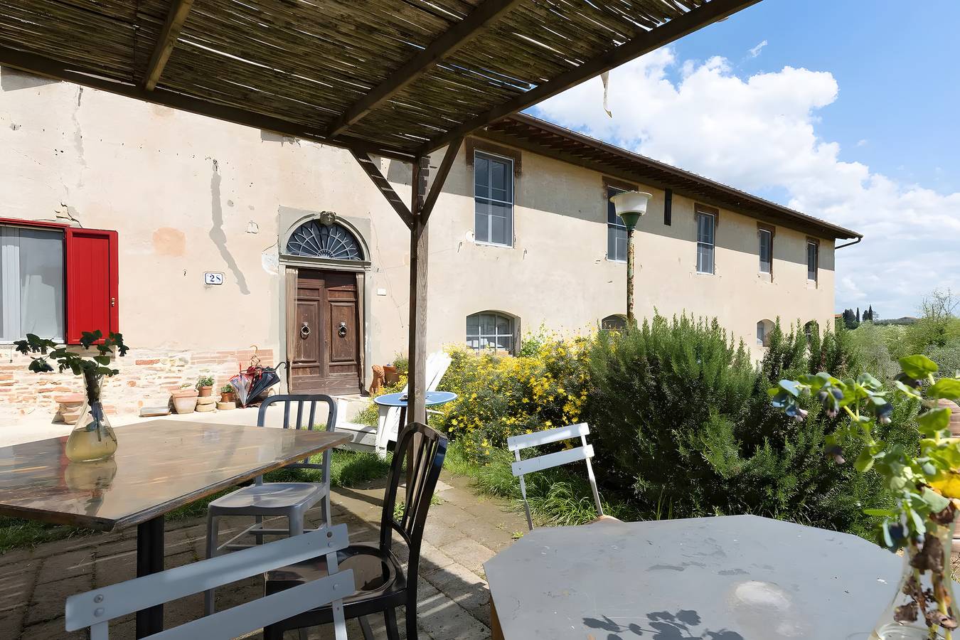 Camera 'Olivo - Fattoria Le Caprine' con Giardino in Comune, Wi-Fi e Aria Condizionata in Gambassi Terme, Chianti