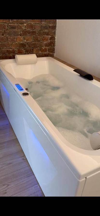 Location de vacances pour 4 personnes, avec jacuzzi ainsi que sauna et terrasse, animaux acceptés à Wanze - 4