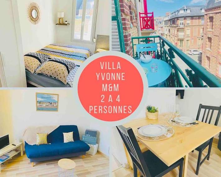 Gîte pour 4 personnes, avec balcon dans Office De Tourisme De Mers Les Bains - 3