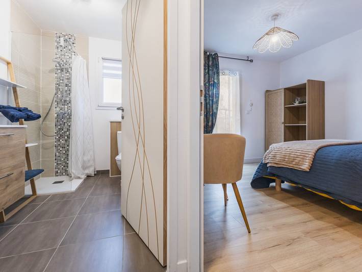 Gemütliches Zimmer mit privater Terrasse und WLAN in Missillac in Missillac, Saint-Nazaire und Umgebung