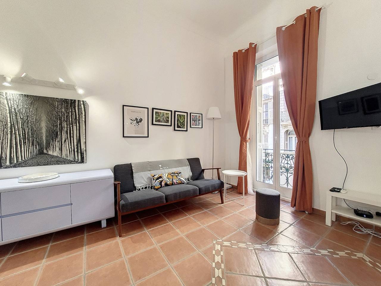 Geheel appartement, N&J - Terracotta- Central - Proche mer in Nice, Middellandse Zeekust (Frankrijk)