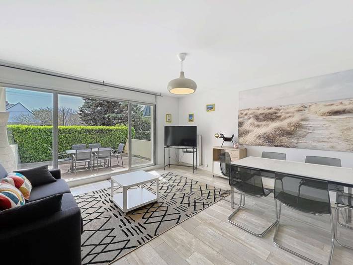 Ferienwohnung für 4 Personen, mit Balkon und Terrasse in Quiberon