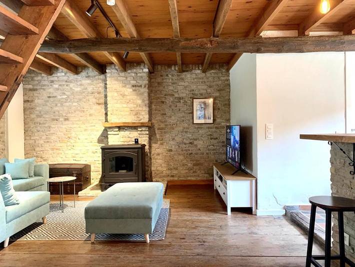 Location de vacances pour 6 personnes, avec vue et jardin, animaux acceptés à Alveringem - 2