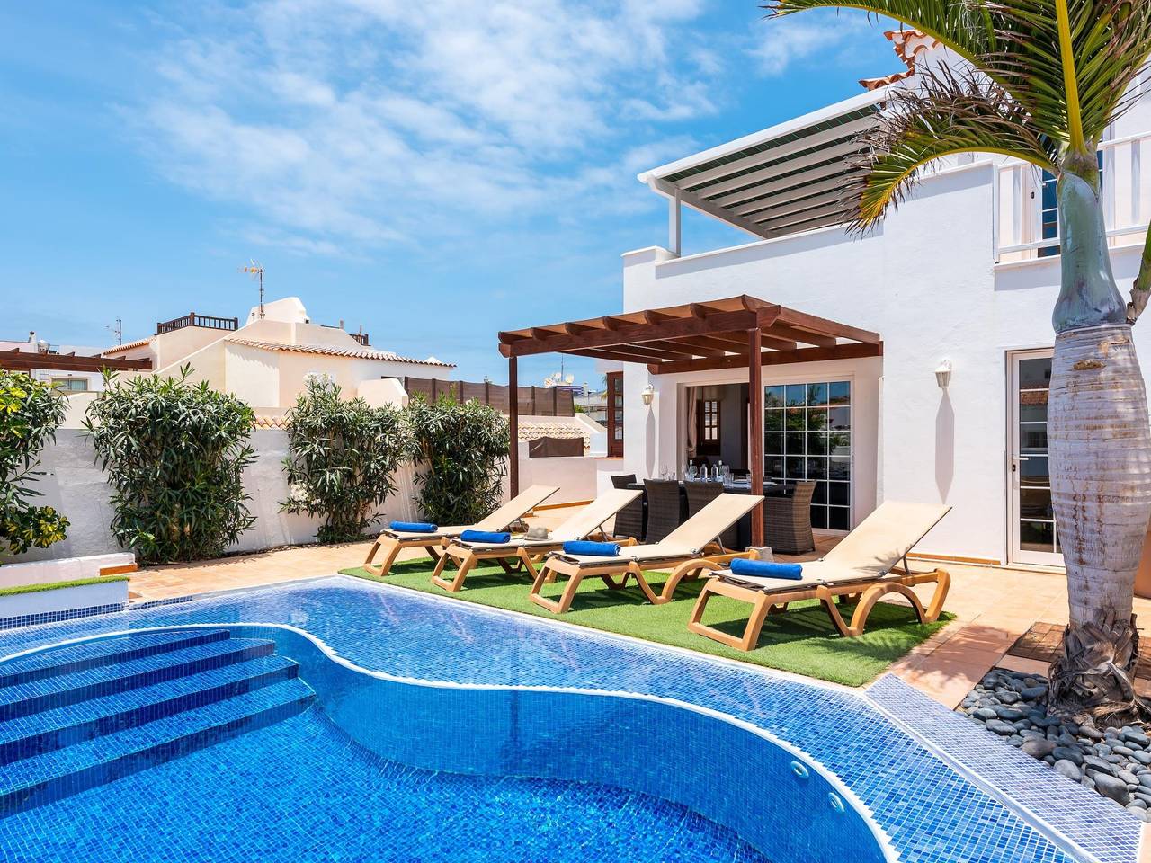 Casa Piscis - Villa for rent in La Caleta, Adeje