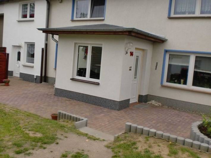 Ferienwohnung für 4 Personen, mit Garten in Mellenthin