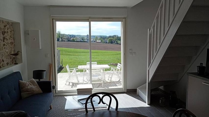 Maison de vacances pour 4 personnes, avec vue et terrasse