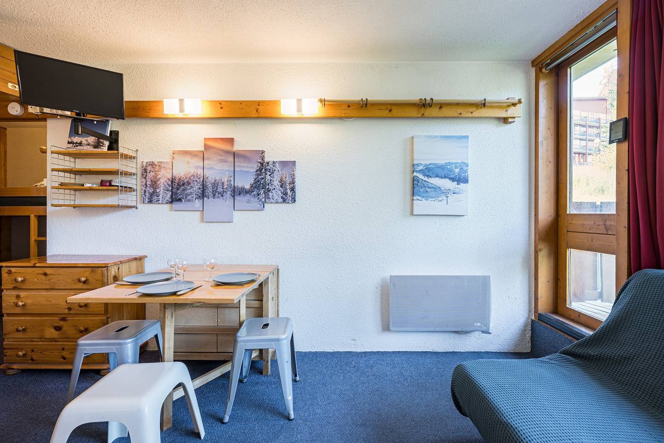 Apartamento entero, Apartamento 'Au Coeur De La Station' con balcón y Wi-Fi in Arc 1800, Bourg-Saint-Maurice