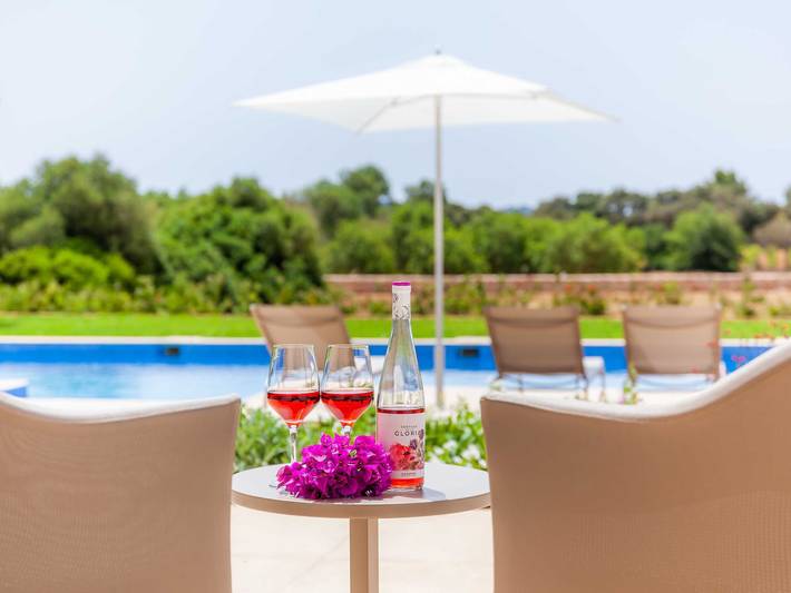 Filter.allergy_free.finca für 8 Personen, mit Terrasse und Garten sowie Pool und Sauna auf Mallorca