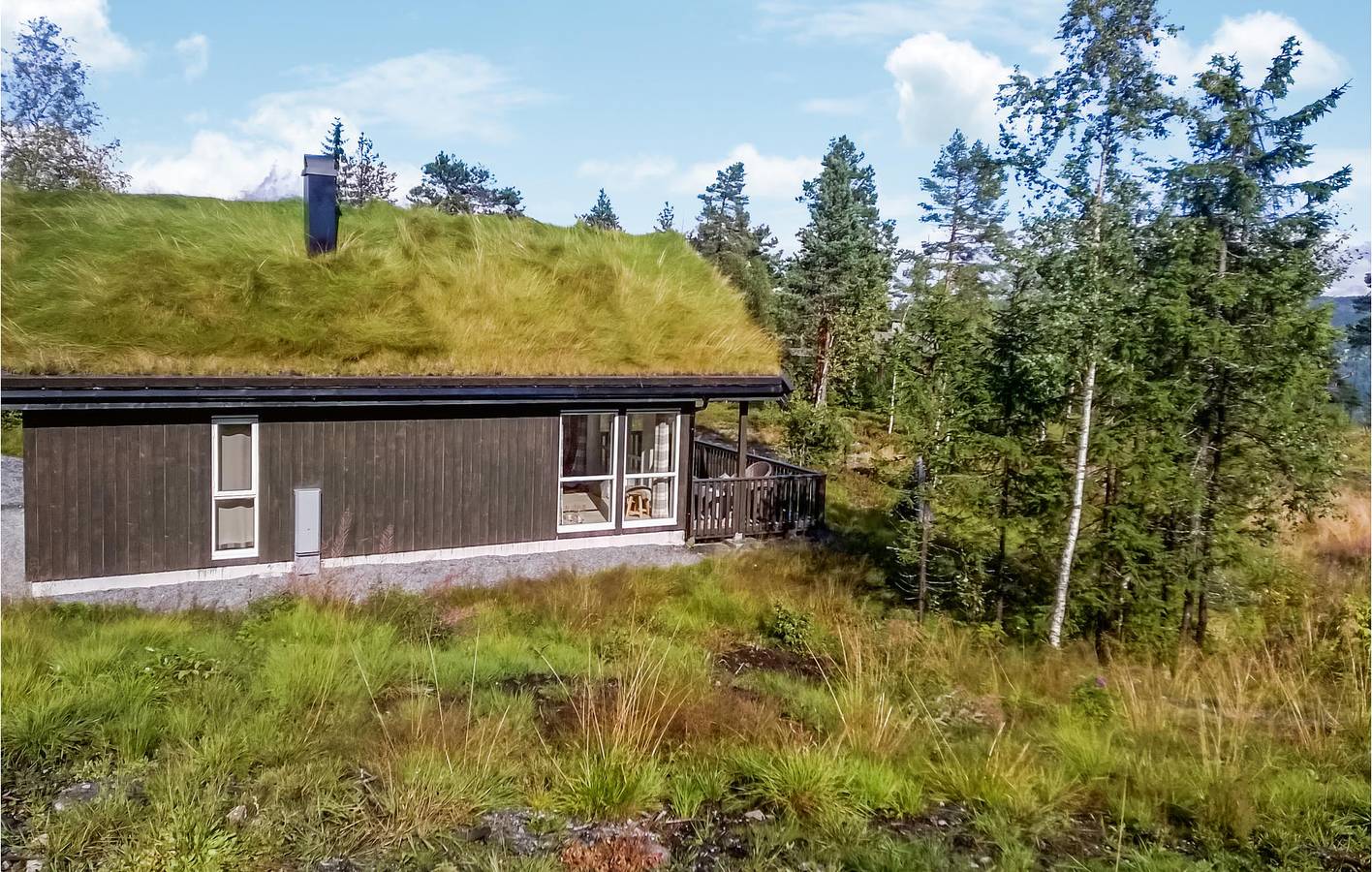 Ferienhaus für 8 Personen mit Ausblick in Krødsherad