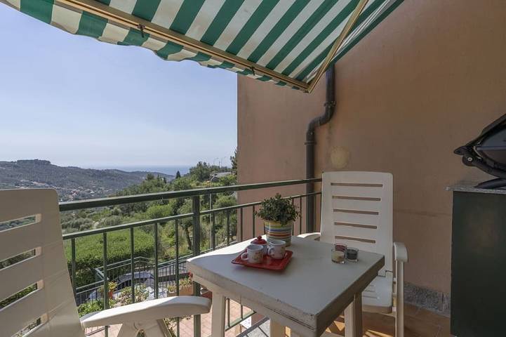 Appartement de vacances pour 3 personnes, avec jardin et piscine - 1