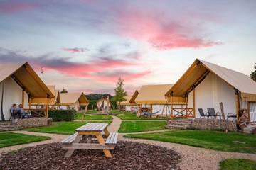 Camping für 7 Personen, mit Garten in Limburg (Niederlande)