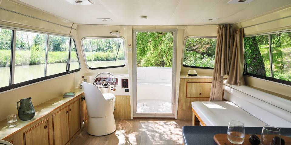 Boot für 10 Personen, mit Balkon/Terrasse und Terrasse in Burgund - 4
