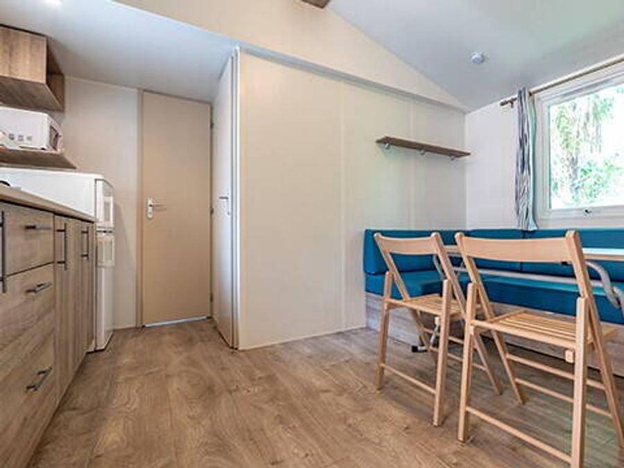 Camping Platja Cambrils - Mobile home 6 persons - Mobile-home | Comfort | 2 Bedrooms | 4/6 Pers. | Raised terrace in Vilafortuny, Cambrils